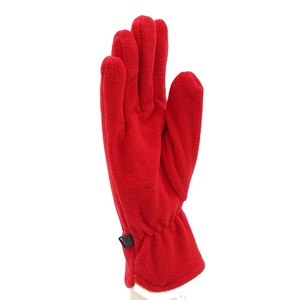 Gants d'hiver noirs OEM personnalisés en laine chaude pour hommes Gants <span class=keywords><strong>polaire</strong></span> pour adultes Gants d'équitation en velours polyester froid - Product Image 2