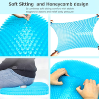 Coussin de glace Gel nid d'abeille coussin de siège bureau EggHoneycomb coussin de siège voiture été Cool tapis respirant