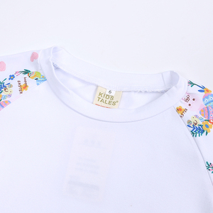 Set di Abbigliamento per Bambini con Coniglietto, Costume da <span class=keywords><strong>Coniglio</strong></span> Pasquale per Sublimazione, Pigiami per Bambini - Product Image 5