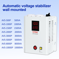 Stabilisateur de tension électrique 1000W 5000W 10000W 10kW, sortie 110V 220V 230V 240V, régulateur de tension automatique