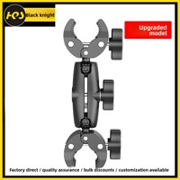 Double C /360 polyvalent et robuste °   Support de fixation double pour caméra d'action / guidon de moto/vélo / modification extérieure