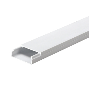 Goulotte de câblage solide KSS série UD en PVC, 2 mètres, blanche, résistante à la chaleur et ignifuge - Product Image 6