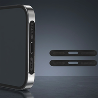 ERKUGO Autocollants de protection pour haut-parleurs de téléphone de haute qualité, 20 pièces
