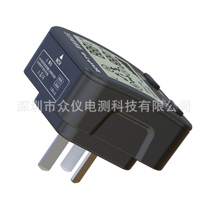 Testeur de prise électrique Zoyi Zt E6, détecteur de courant de fuite 30mA, outil de test du fil de mise à la terre - Product Image 5