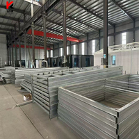 Maison Modulaire Conteneurisée 20 pieds X Maison Conteneurisée Pliante en Z Construction Rapide Préfabriquée en Panneaux Sandwich d'Acier Pliables