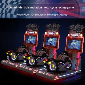 Équipement de divertissement d'arcade, jeu de course interactif 3D à un joueur, modèle Road Knight, pour aire de jeux, supermarché, usage commercial - Product Image 4