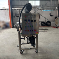 Machine automatique de fabrication de détergent liquide en acier inoxydable avec agitateur et moteur AC, capacité 200L, pour le mélange de produits chimiques et de shampooings