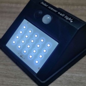 Lampe murale solaire à capteur 12V LED 50000 heures, éclairage extérieur carré à énergie solaire - Product Image 5