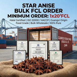 Especias FooRay, Anís Estrellado Natural Entero, Materia <span class=keywords><strong>Prima</strong></span> a Granel, Estándar de Exportación para Envíos Globales B2B DDP - Product Image 6