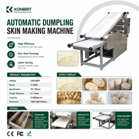 Machine automatique à tortillas, chapatis, rotis, pains arabes et pita, 90 pièces/min, entièrement automatique
