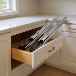 Db Wholesale - Juego de 10 Pares de Correderas de Acero para Cajones de 22 Pulgadas, Extensión Completa, Alta Resistencia, Montaje Lateral, Cierre Suave, para Uso en Almacenes - Product Image 2