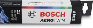 Set di 2 <span class=keywords><strong>Spazzole</strong></span> <span class=keywords><strong>Tergicristallo</strong></span> OLIVER <span class=keywords><strong>Aerotwin</strong></span> A102S Lunghezza 650mm/475mm - Solo per Guida a Sinistra (UE) - Product Image 2
