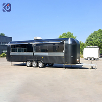 Mobiele foodtruck CAMPTRL DOT met complete keuken, cateringtrailer, verkoopunit, koffie, pizza, custom foodtrailer