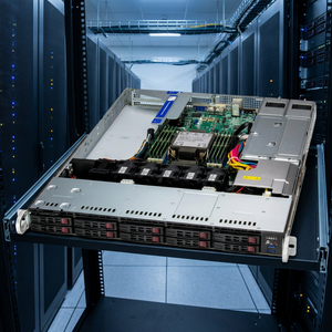 Serveur en rack d'entreprise 1U SYS-112B-WR, serveur de stockage pour le calcul en nuage avec processeur Intel Xeon 6 - Product Image 1