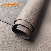 Tissu d'ameublement automobile en cuir PU pleine fleur de luxe avec grain litchi pour voitures Mercedes-Maybach et usage canapé