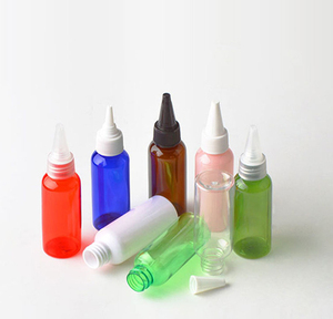Flacon applicateur de 30ml-200ml en plastique PET à embout pointu pour huile capillaire, couleurs personnalisées, avec impression sérigraphique, service OEM - Product Image 6