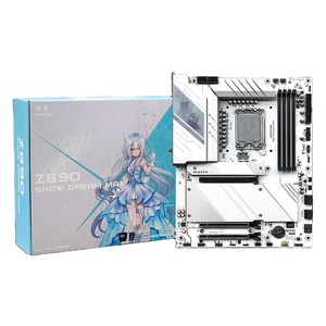 Placa Base JGINYUE H810M-D Z890 Snow Dream con Tecnología IA, DDR5, LGA1851, M-ATX/ATX, Compatible con Procesadores Core Ultra200 Series - Product Image 1