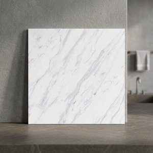Albedo Saturio - Baldosas de Porcelana Nano Pulida de 24x24 Pulgadas, Aspecto de Mármol Brillante, Revestimiento de Piso Interior de Primera Calidad - Product Image 3