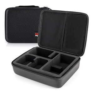 OEM ODM Custom PU <b>Waterproof</b> Hard Shell Portable Travel Carrying EVA <b>Foam</b> Case Box Packing - Product Image 1
