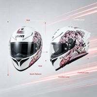 Casque intégral de moto professionnel 933 unisexe toutes saisons, casque de sécurité pour moto et véhicule électrique