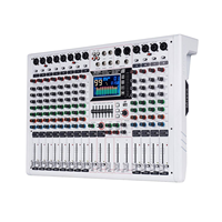Console de mixage audio professionnelle 12 canaux avec effets numériques 99DSP, lecteur MP3 grand écran, mixeur USB pour DJ, scène et diffusion en direct