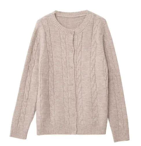 Mesdames Automne et hiver Nouveau pull en laine jacquard tricoté pour femmes