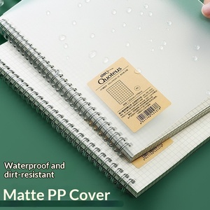 Cuaderno Espiral Deli LPA580-02 Cuadriculado/Rayado Transparente con Espiral B5 <span class=keywords><strong>de</strong></span> Alta Calidad Personalizable, Regalo para Estudiantes, Papelería - Product Image 2