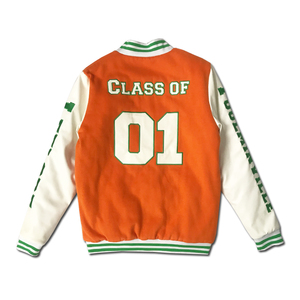 เสื้อแจ็กเก็ตเบสบอลเสื้อแจ็กเก็ตเบสบอลปักโลโก้ - Product Image 2