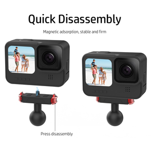 Yltech nhanh chóng phát hành cơ sở núi Kit từ phụ kiện cho GoPro anh hùng hành động Máy ảnh xe đạp Selfie Stick <span class=keywords><strong>Monopod</strong></span> Tripod núi - Product Image 5