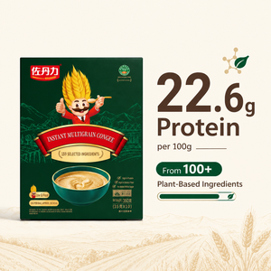 Porridge Multicereali Pronto da Mangiare, Polvere di <span class=keywords><strong>Cereali</strong></span> <span class=keywords><strong>Integrali</strong></span>, Sostituto del Pasto, Integratore Alimentare, Cereale <span class=keywords><strong>per</strong></span> <span class=keywords><strong>Colazione</strong></span> in Bustina Singola - Product Image 3
