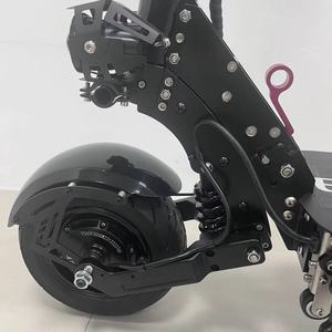 Trottinette électrique Geofought M7 11 pouces avec contrôleur LIVIAE, pliable, 6000W, 60V, 30AH, 40AH, autonomie 120KM, double moteur, pneus tout-terrain - Product Image 4