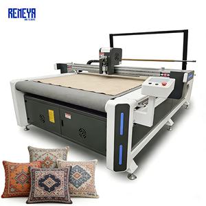 Máquina de Corte de Muestras de Tela REMEYA para Uso Industrial, Máquina de Corte de Tela con Cuchilla Recta, Mesa de Corte de Textiles - Product Image 1