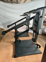HR GYM جهاز تمرين القرفصاء والرجل معدات اللياقة البدنية التجارية من مجموعة الرياضة
