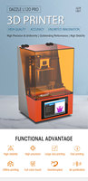 L120 Pro Diskon OEM Konstruksi Rumah Realistis Bangunan Gigi Perhiasan 3D Impresora Lcd Printer 3D