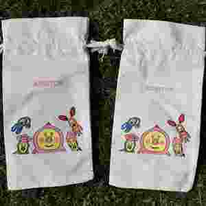 Fashion <b>Canvas</b> <b>Drawstring</b> Backpack, Cup Pouch, Water Bottle Holder, <b>Drawstring</b> <b>Bag</b> Wholesale - Product Image 1