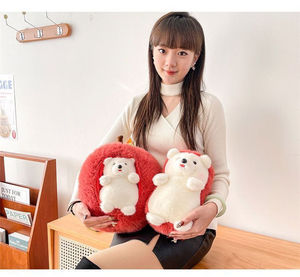 Nuevo Diseño de Xinhui, Peluche de Erizo Apple, Juguete de Peluche Suave con Relleno de Algodón PP, Peluche Corto para Niños y Niñas - Product Image 6