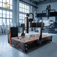 Machine de gravure et de fraisage CNC 4 axes Rongchi pour la sculpture de motifs en polystyrène expansé (EPS), directement de l'usine