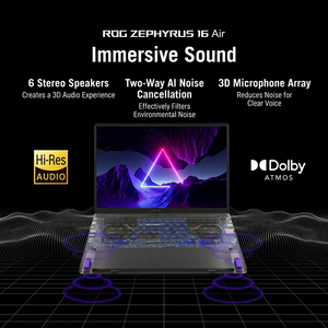 Portátil para Juegos <span class=keywords><strong>Asus</strong></span> ROG Zephyrus G16 Ryzen <span class=keywords><strong>7</strong></span> con RyzenAI7 H350 32G 1T RTX5060 - Product Image 5