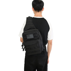 Camouflage Outdoor <b>Sports</b> Chest <b>Bag</b> One-Shoulder Tactical Vest Backpack Factory Direct <b>Sale</b> Cycling - Product Image 6