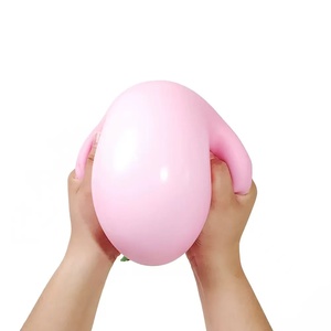 Botu - Novedades: Juguete Sensorial Gigante de TPR con Forma de Durazno Rosa, Juguete Antiestrés de Frutas para Apretar - Product Image 3