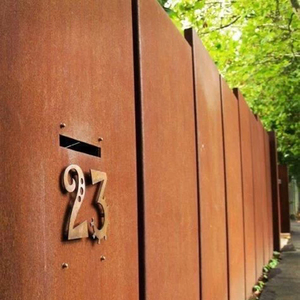 <span class=keywords><strong>Acier</strong></span> Corten de 6 mm et plaque d'<span class=keywords><strong>acier</strong></span> résistant aux intempéries de 1,2-2 mm AiSi S355J2W pour bordures de jardin, produits d'aménagement paysager - Product Image 4