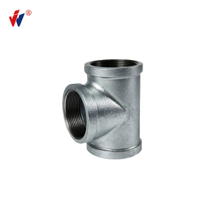 Mạ kẽm khuỷu tay <span class=keywords><strong>TEE</strong></span> chéo di chuyển Doanh bu lõi giảm tốc Ống Nắp Choke cắm bên trong dây dễ uốn gang phụ kiện đường ống - Product Image 4