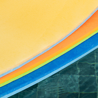 Tapis d'eau gonflable flottante, en mousse XPE, pour la plage, amusant, randonnée aquatique