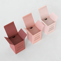 2026 Bestseller Goldfolie Faltbare Kartonbox für Duftkerzen Papier-Faltkarton-Verpackung