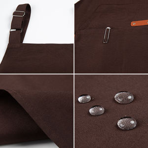 Trabajo de limpieza de jardín Cáncer de mama Limpieza personalizada Zapatero Chef Delantal Logotipo personalizado Bajo Moq Impreso Cocina Delantal de cocina elegante - Product Image 2