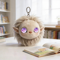 Jouet intelligent pour enfants, compagnon émotionnel, animal électronique parlant, pendentif en peluche, cadeau, rembourrage en coton PP