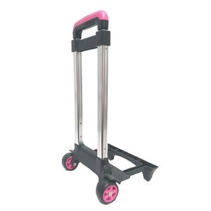 Valise à roulettes télescopique imperméable portable, accessoire de remplacement pour pièces, sac en aluminium pliable réglable, alliage - Product Image 3