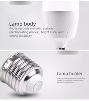 Lampe à LED en matière première en gros allumant l'ampoule en T avec E27 Ra haute luminosité nouveau adapté à la maison