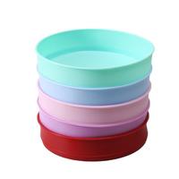 Moule à gâteau rond en silicone, multi-tailles, résistant au four, fabriqué en Chine, pour la vente en gros de moules best-sellers