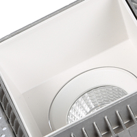 Projecteur LED COB au design moderne, Spot sans coupe réglable de 7W pour les projets d'hôtel